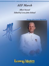 AEF March Concert Band sheet music cover